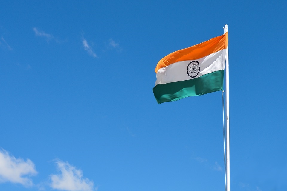 Indian Flag Flying