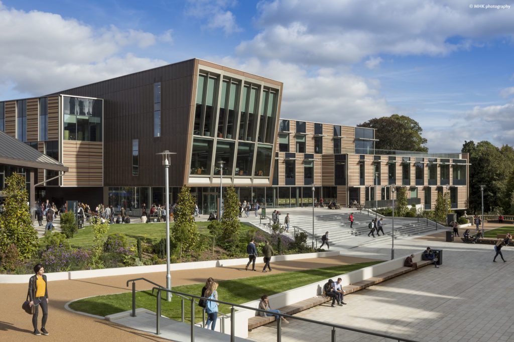 Royal Holloway Fire Glass Case Study - Exterior