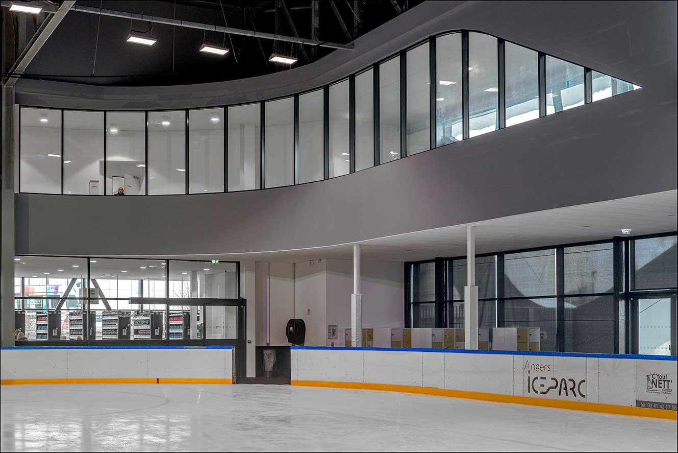 Ice Park, Angers - Fire Safety Glass