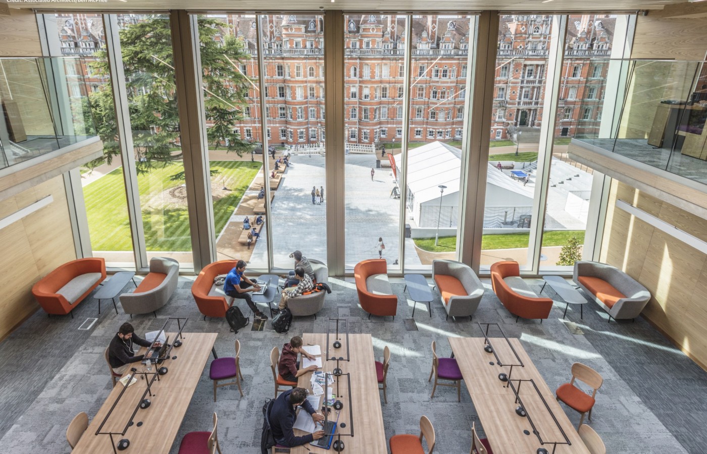 Royal Holloway Fire Glass Case Study - Windows