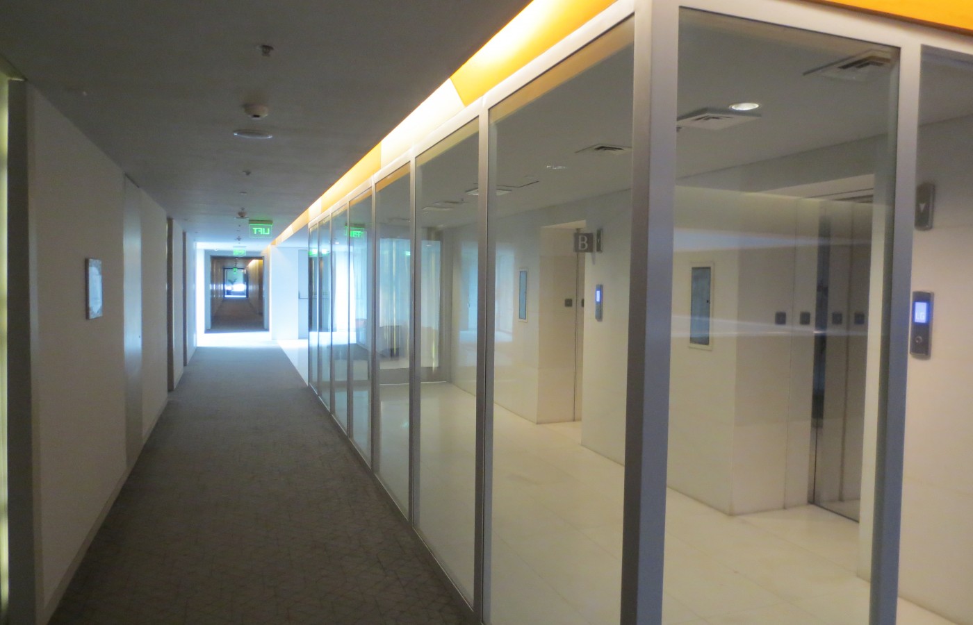 Vivanta Fire Safety Glass Case Study - Corridor