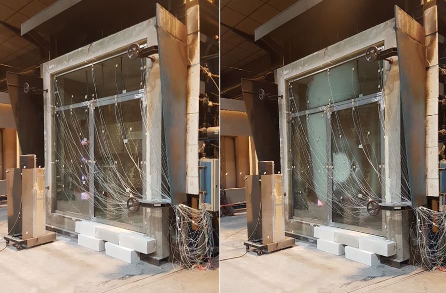 EI90 forster door system before and after