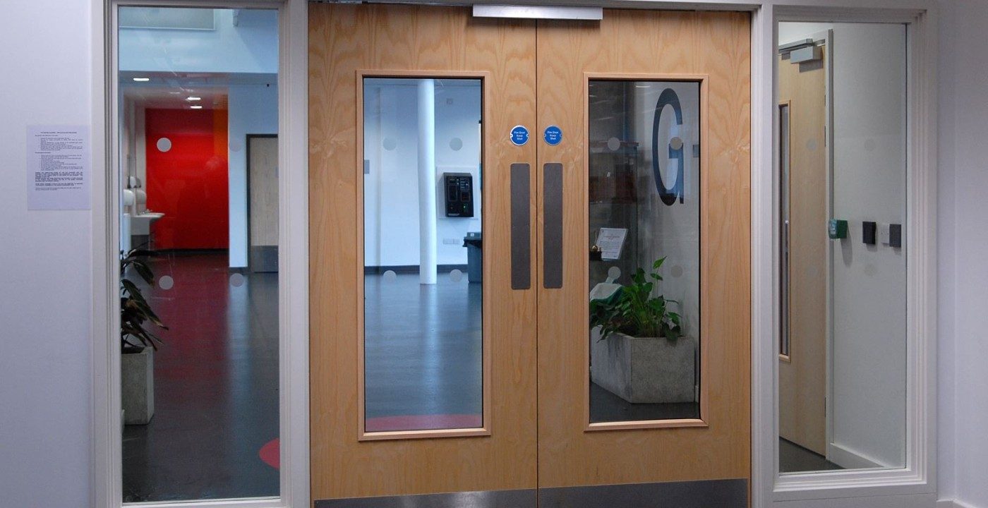 Oxford Academy Glazed Fire Doors