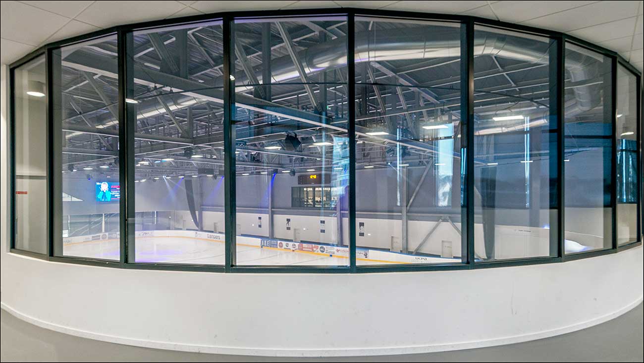 Ice Park, Angers - Fire Safety Glass