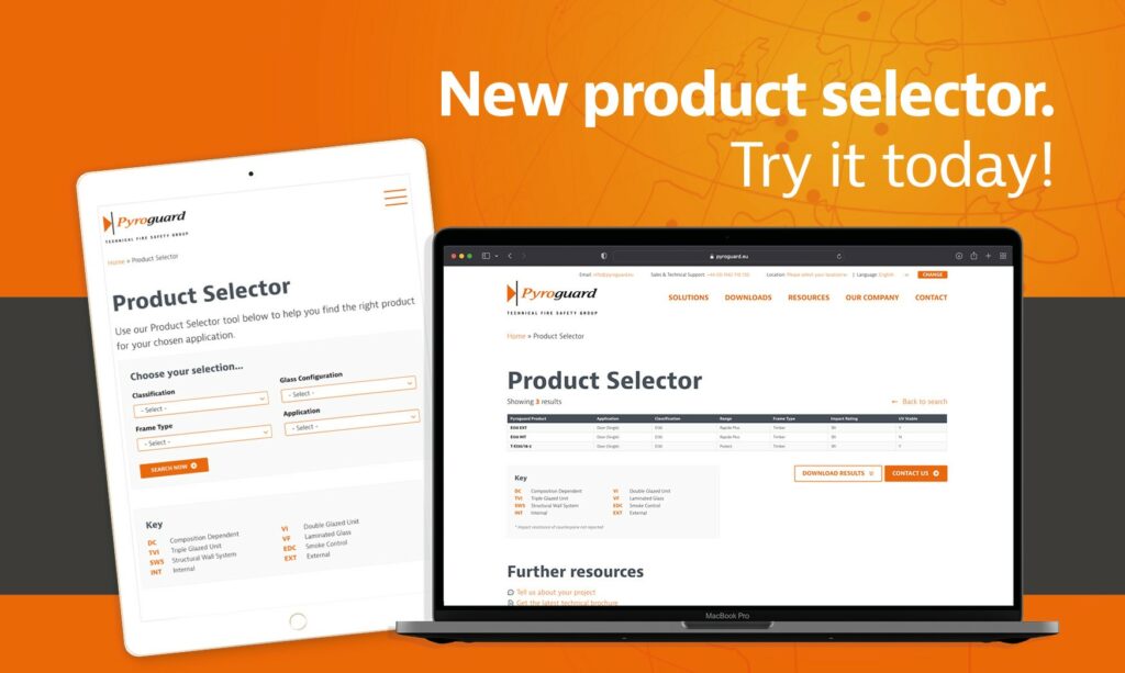 new online fire glass product selector