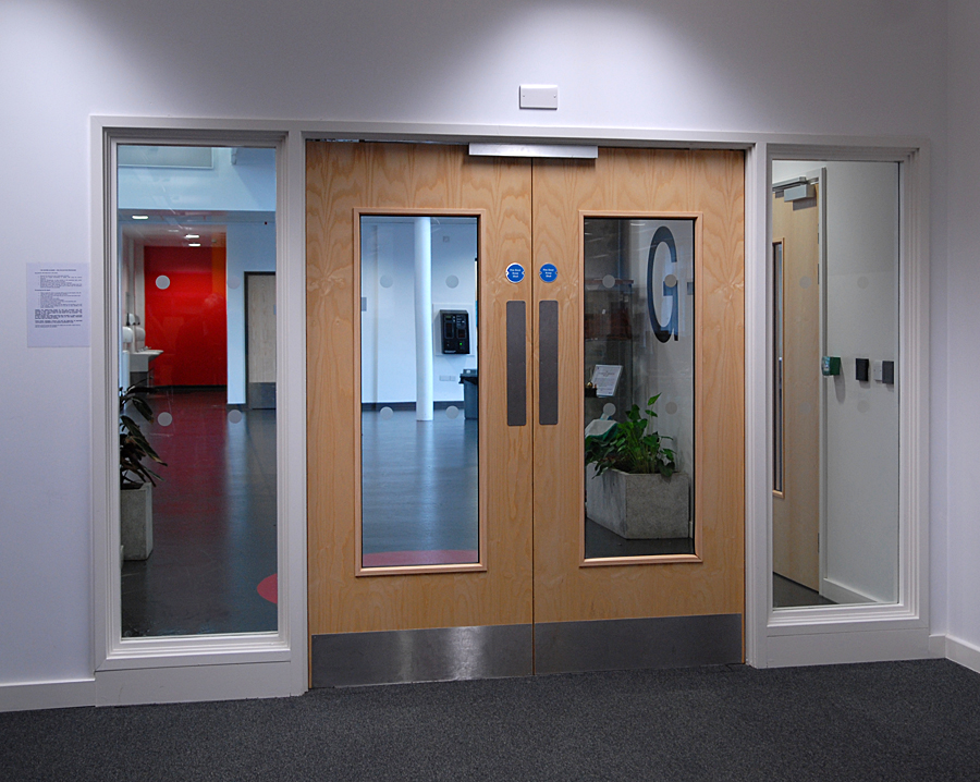 Oxford Academy Fire Safety Glass