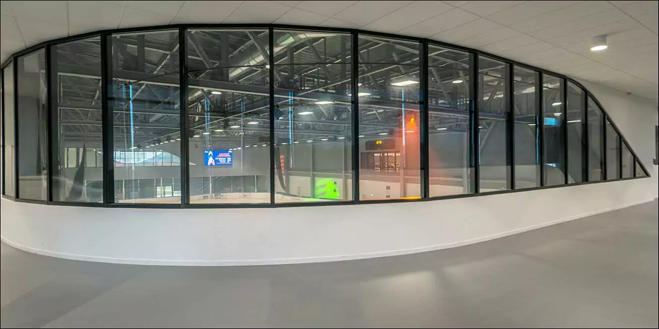 Ice Park, Angers - Fire Safety Glass