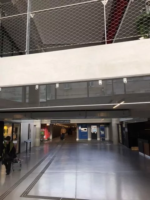 Gare Saint-Jean Train Station - Fire Safety Glass