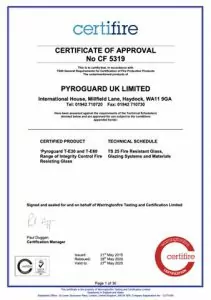 Certifire Certificate - CF5319