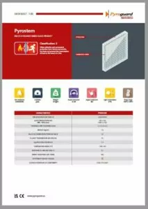 Pyroguard Pyrostem Datasheet - Page 1