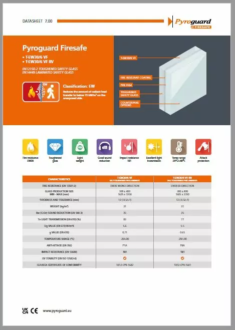 Pyroguard Firesafe Datasheet - Page 7