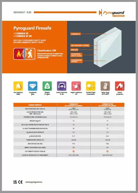 Pyroguard Firesafe Datasheet - Page 9