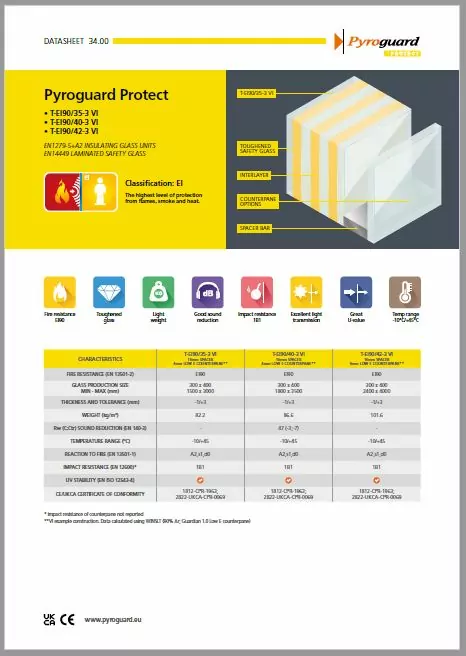 Pyroguard Protect Datasheet - Page 34