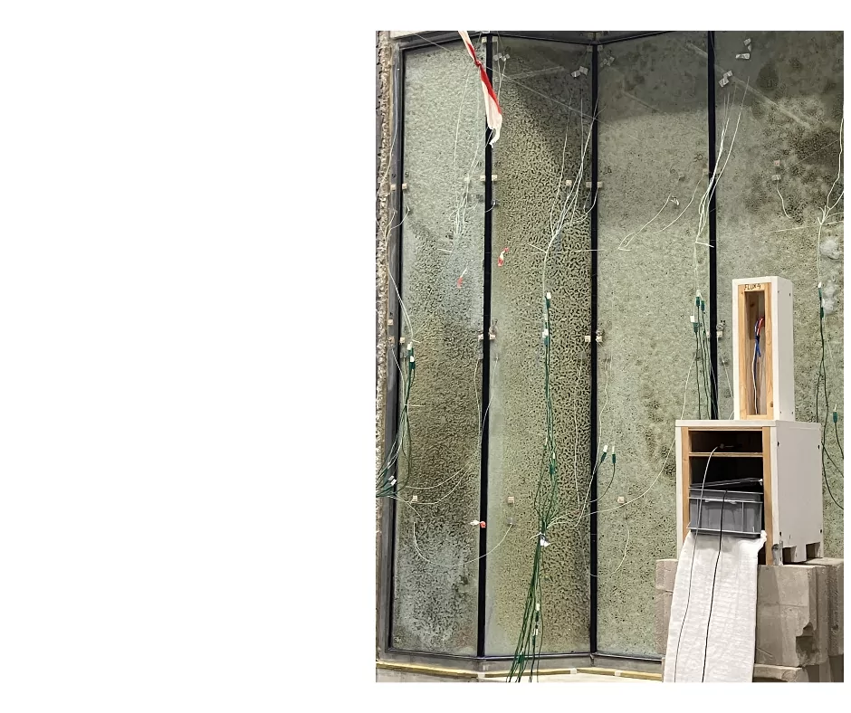 45 degree structural wall system butt-joint