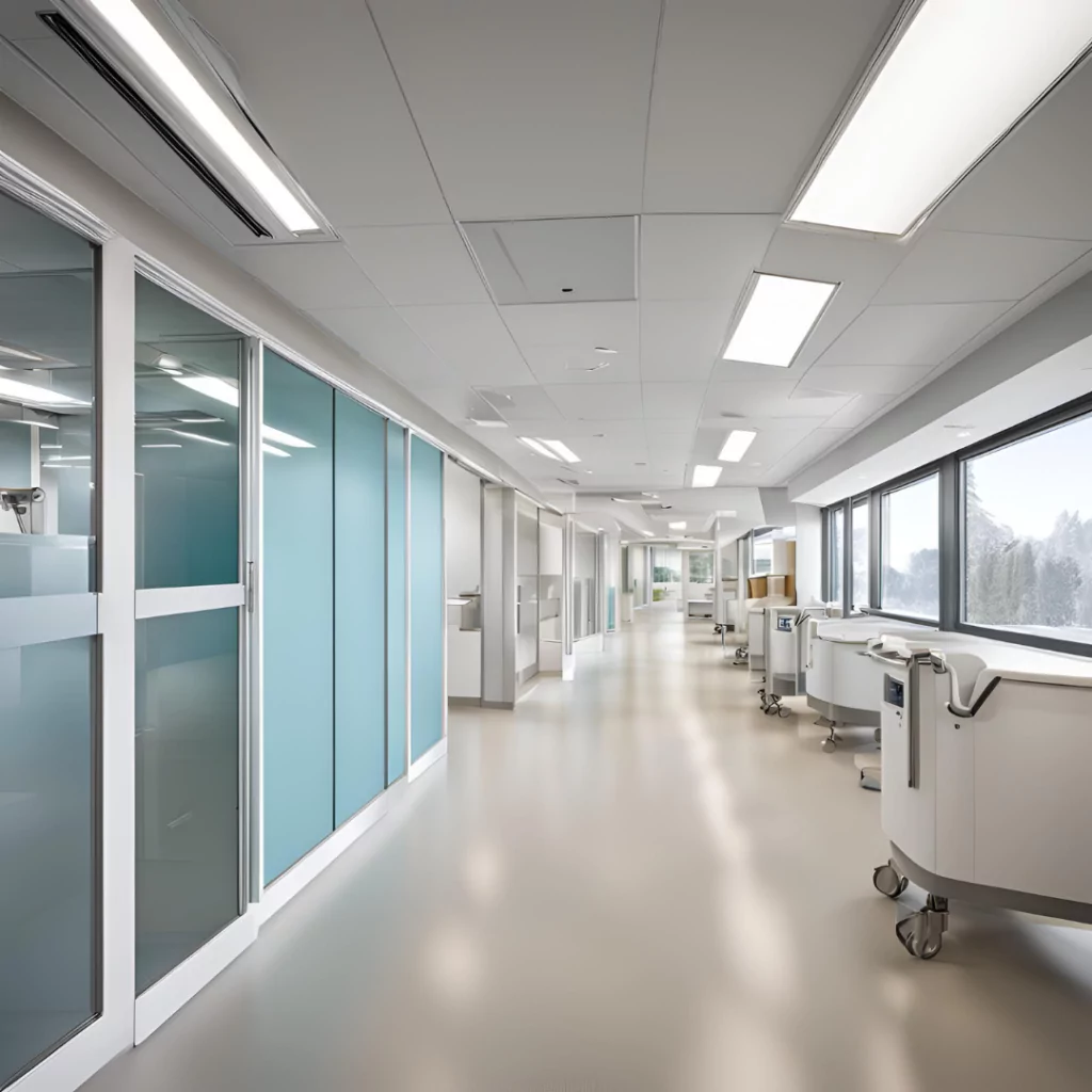 Fire safety meets functionality in modern healthcare design